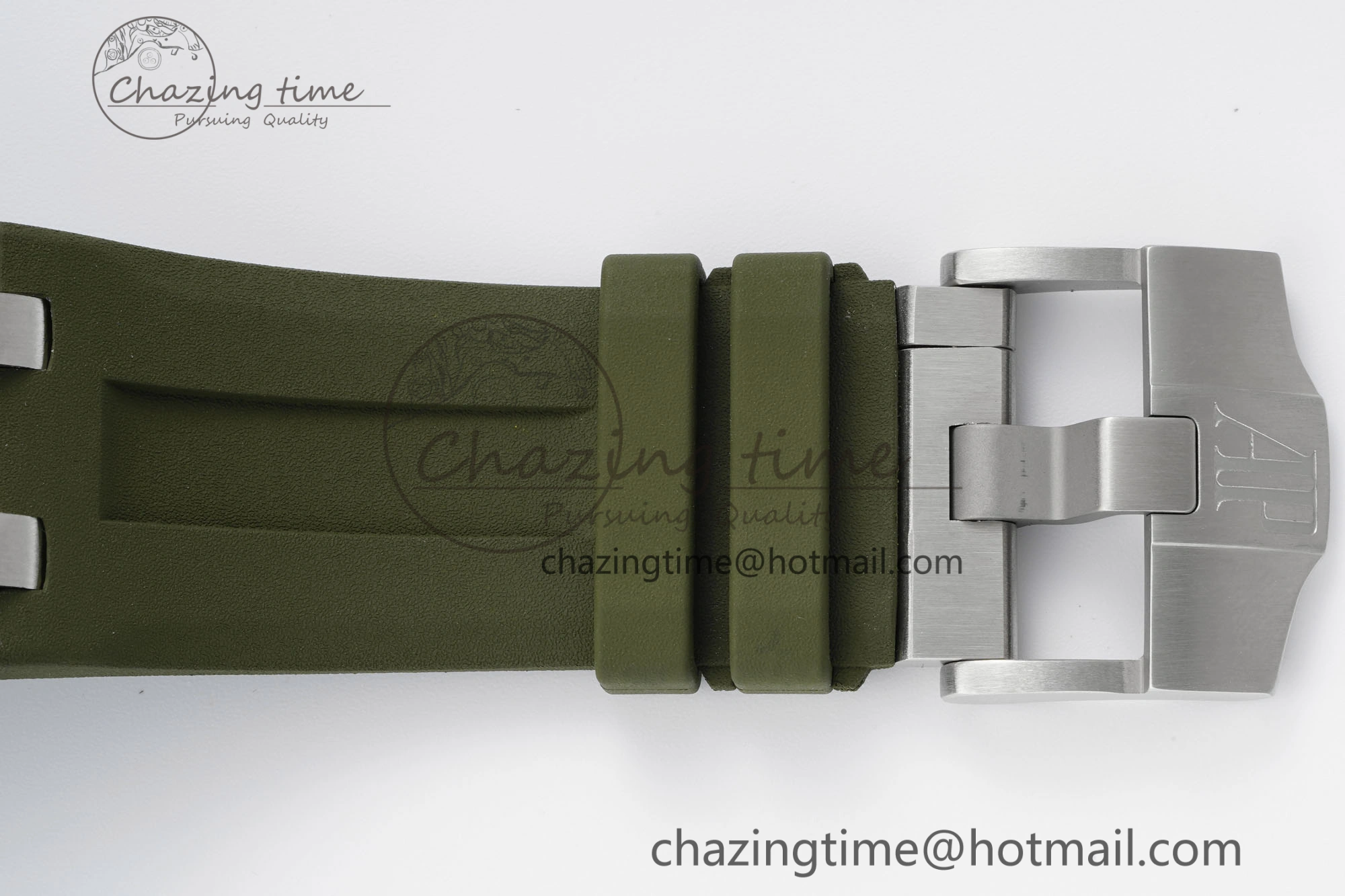 Royal Oak Offshore Diver 15720 IPF Best Edition Green Dial on Green Rubber Strap A QuickDry 4704