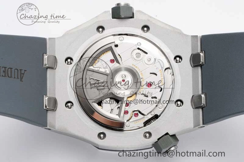 Royal Oak Offshore Diver 15720 SS APF 1:1 Best Edition Gray Dial on Gray Rubber Strap A Casual 4610