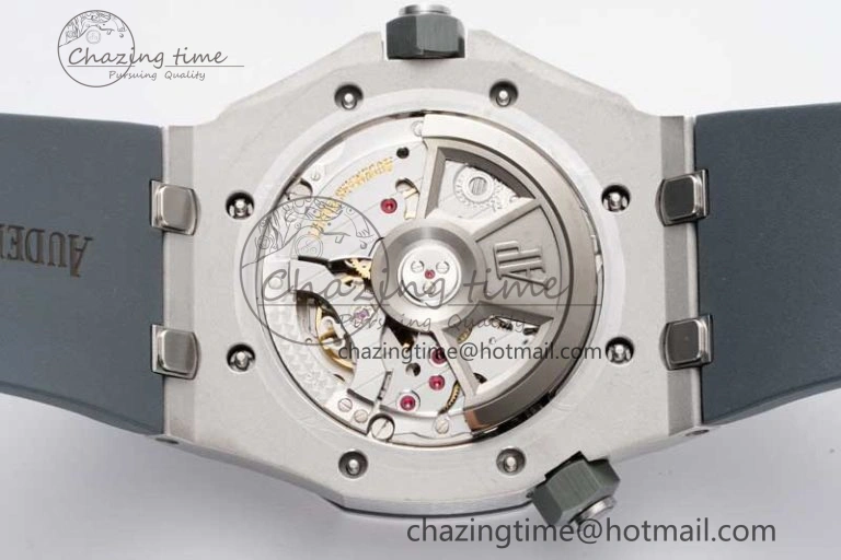 Royal Oak Offshore Diver 15720 SS APF 1:1 Best Edition Gray Dial on Gray Rubber Strap A Casual 4610