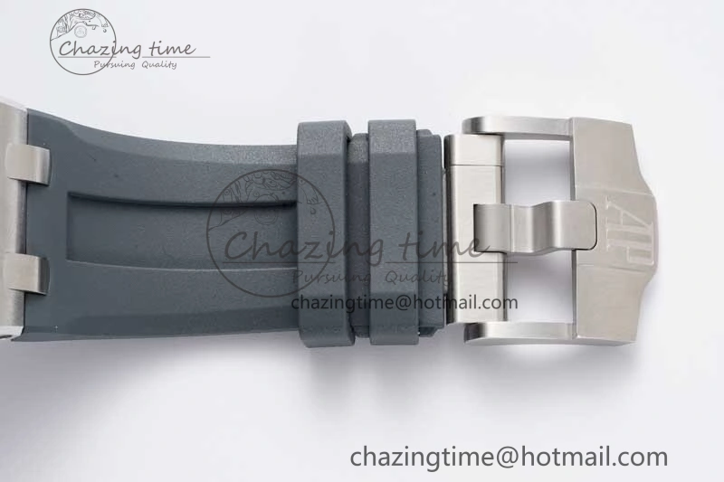 Royal Oak Offshore Diver 15720 SS APF 1:1 Best Edition Gray Dial on Gray Rubber Strap A Casual 4610