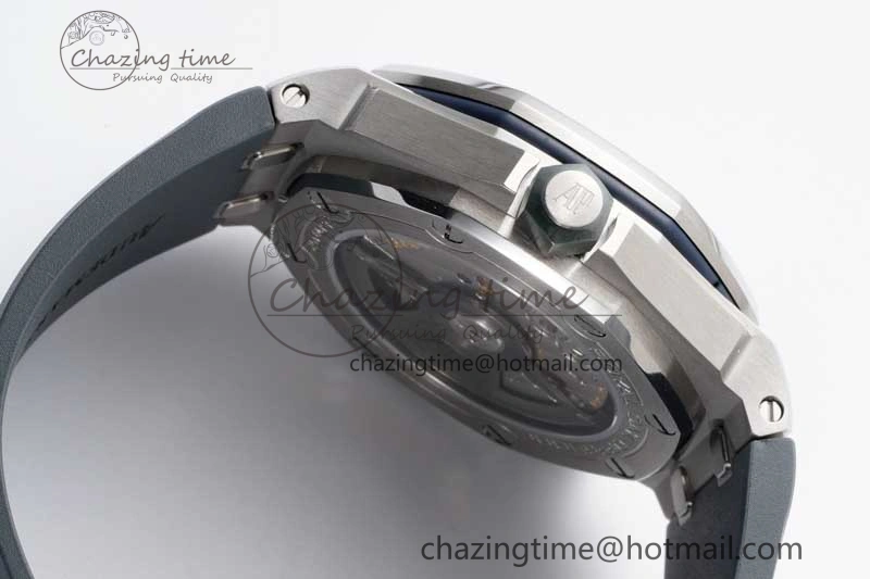Royal Oak Offshore Diver 15720 SS APF 1:1 Best Edition Gray Dial on Gray Rubber Strap A Casual 4610