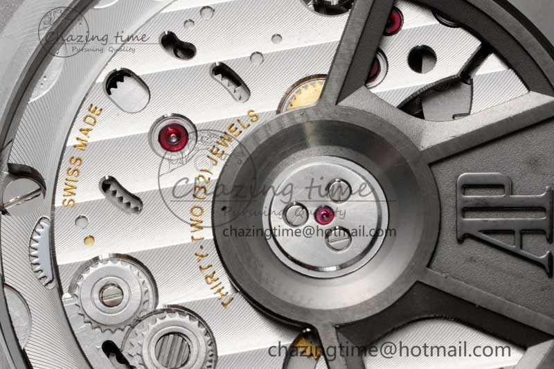 Royal Oak Offshore Diver 15720 SS APF 1:1 Best Edition Gray Dial on Gray Rubber Strap A Casual 4610