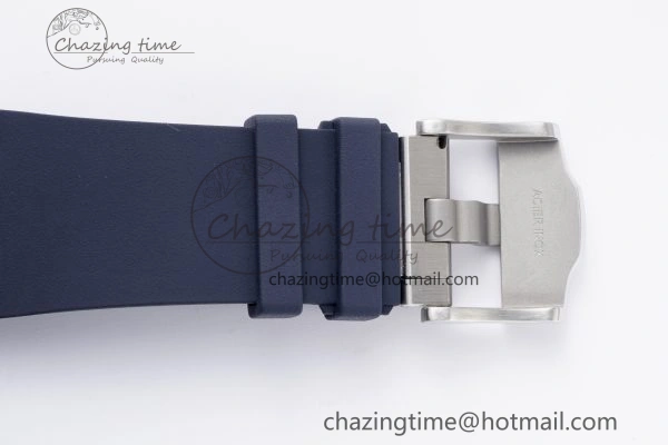 Modern Royal Oak Offshore Diver 15720 SS ZF 1:1 Best Edition Blue Dial on Blue Rubber Strap A 4678
