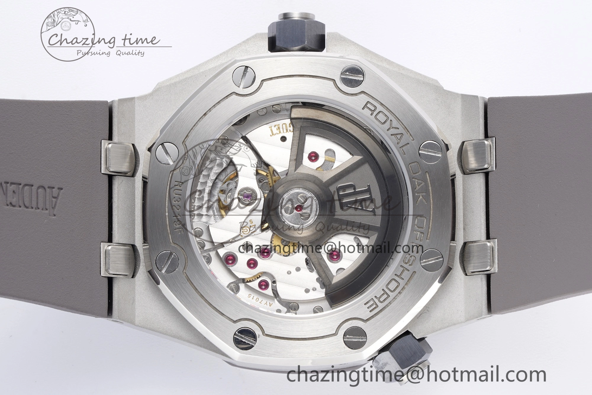ComfortFit Royal Oak Offshore Diver 15720 SS ZF 1:1 Best Edition Gray Dial on Gray Rubber Strap A 4682