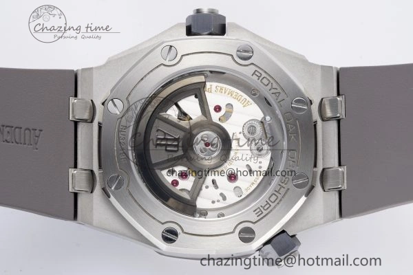 ComfortFit Royal Oak Offshore Diver 15720 SS ZF 1:1 Best Edition Gray Dial on Gray Rubber Strap A 4682