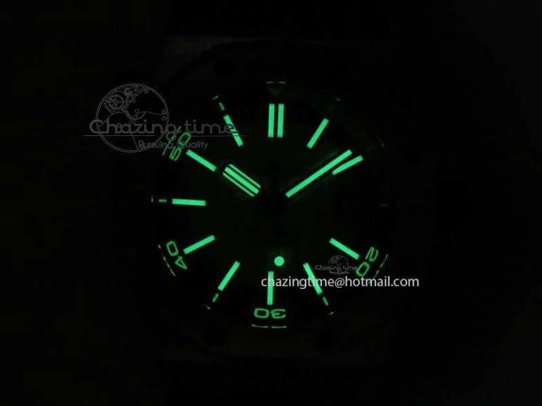 Royal Oak Offshore Diver 2017 Green 15710 JF 1:1 Best Edition On Blue Rubber Strap A3120 (Free XS Rubber Strap) Casual 5026