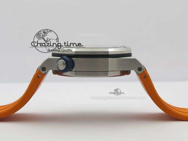 Royal Oak Offshore Diver 2017 Orange 15710 JF 1:1 Best Edition On XS Strap A Soft 5022