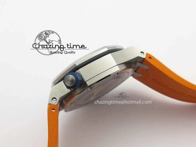 Royal Oak Offshore Diver 2017 Orange 15710 JF 1:1 Best Edition On XS Strap A Soft 5022