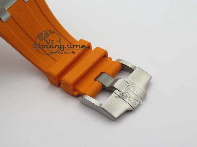 Royal Oak Offshore Diver 2017 Orange 15710 JF 1:1 Best Edition On XS Strap A Soft 5022