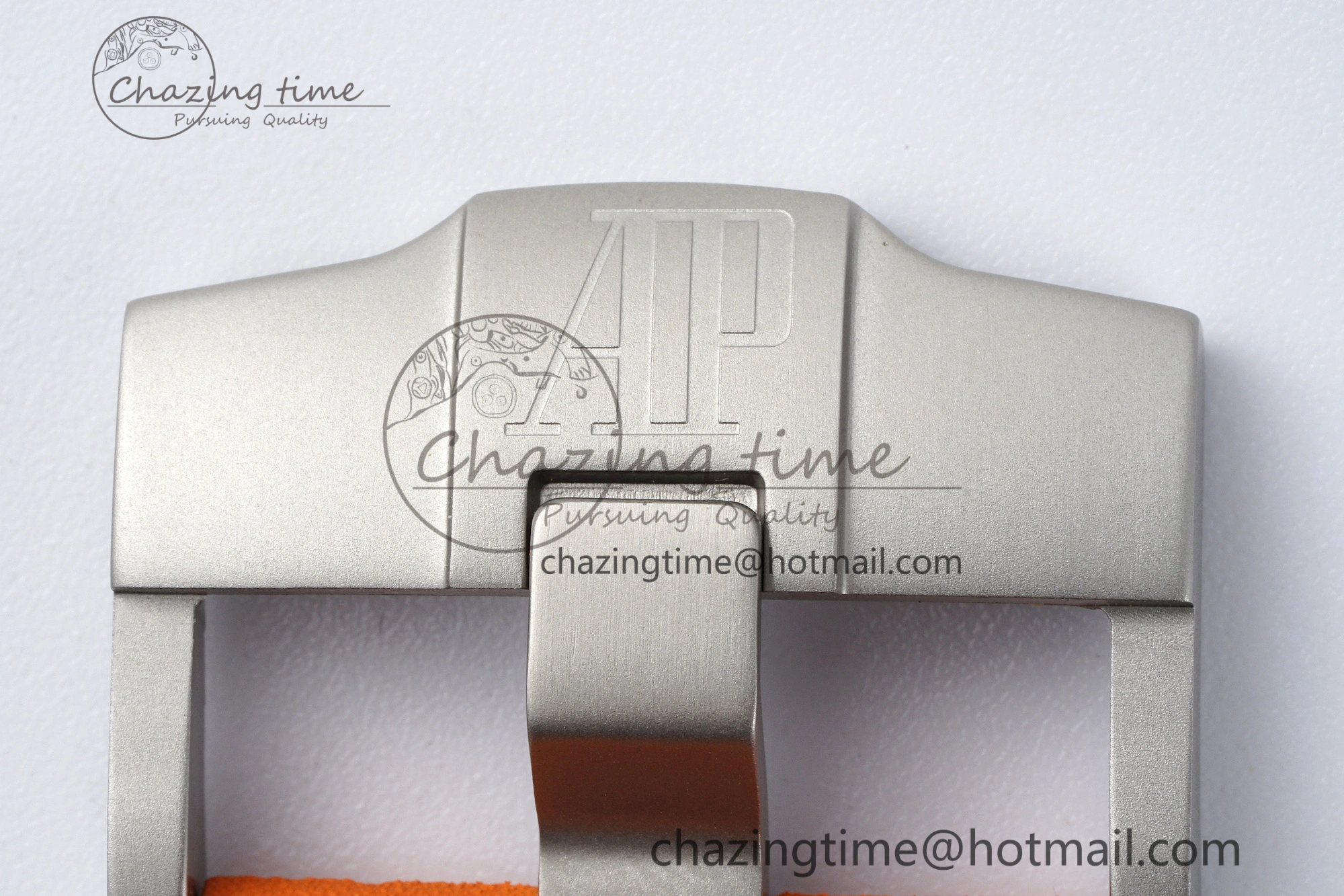 Royal Oak Offshore Diver Black Ceramic IPF Best Edition on Orange Rubber Strap A Sleek 4699