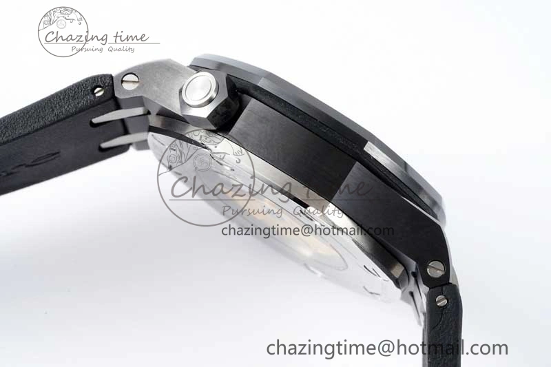 Royal Oak Offshore Diver Black Ceramic IPF Best Edition on Rubber Strap A OnTrend 4733