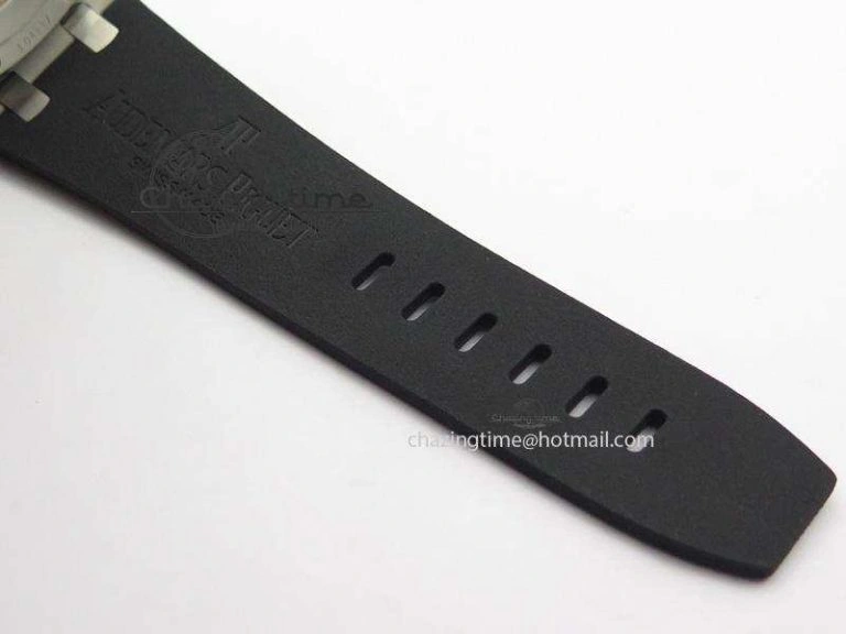HighQuality Royal Oak Offshore Diver Chronograph Black JF Best Edition On Black Rubber Strap A 5073