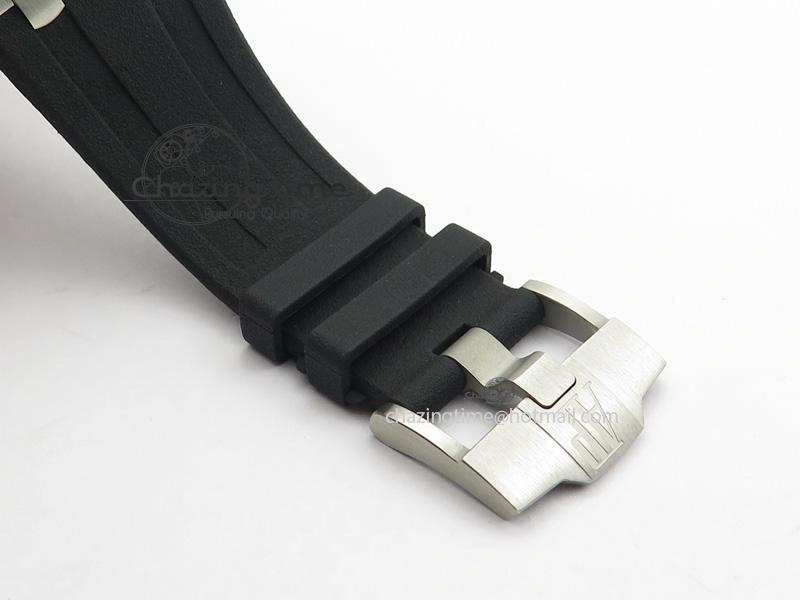 HighQuality Royal Oak Offshore Diver Chronograph Black JF Best Edition On Black Rubber Strap A 5073