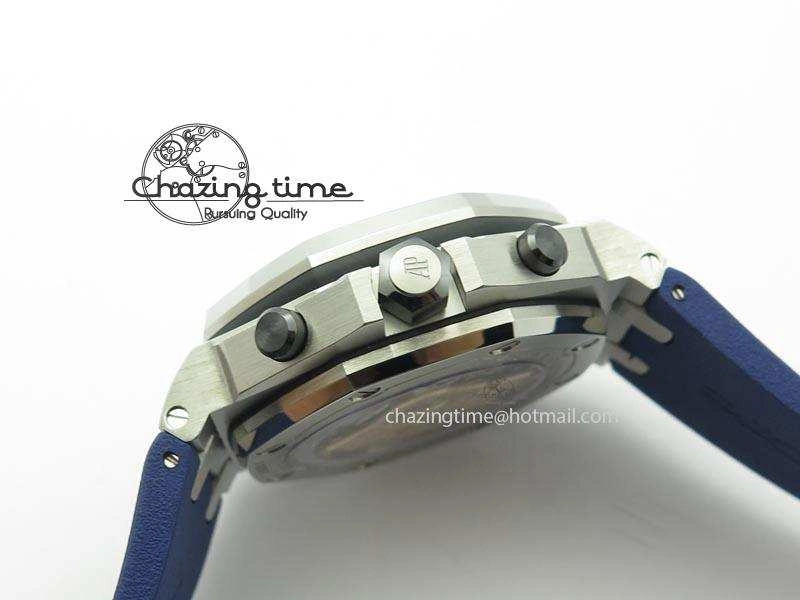 Royal Oak Offshore Diver Chronograph Blue Noob Best Edition On Blue Rubber Strap A Practical 5070
