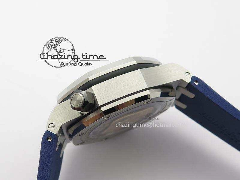 Royal Oak Offshore Diver Chronograph Blue Noob Best Edition On Blue Rubber Strap A Practical 5070