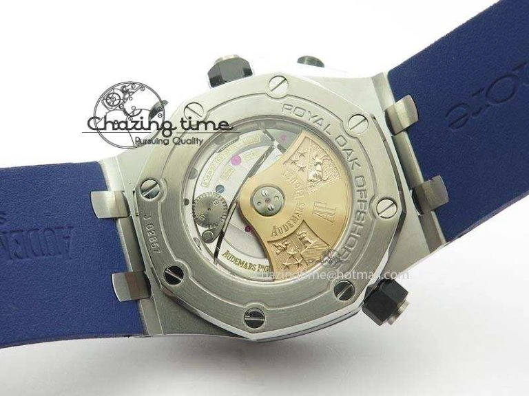 Royal Oak Offshore Diver Chronograph Blue Noob Best Edition On Blue Rubber Strap A Practical 5070