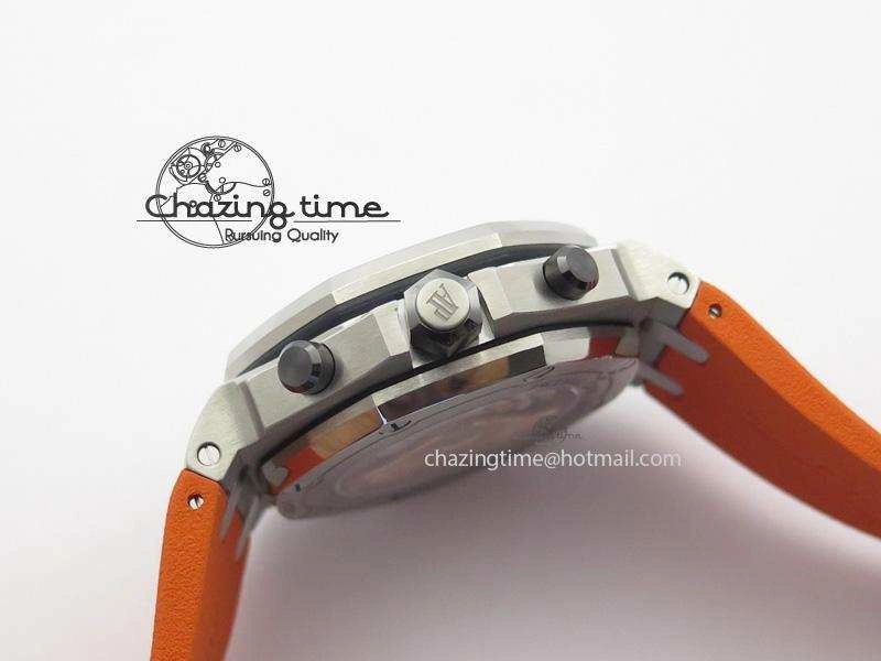 Royal Oak Offshore Diver Chronograph Orange JF Best Edition On Orange Rubber Strap A Sporty 5081