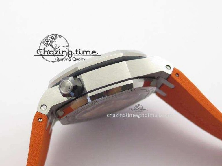 Royal Oak Offshore Diver Chronograph Orange JF Best Edition On Orange Rubber Strap A Sporty 5081