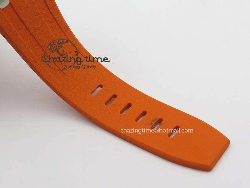 Royal Oak Offshore Diver Chronograph Orange JF Best Edition On Orange Rubber Strap A Sporty 5081