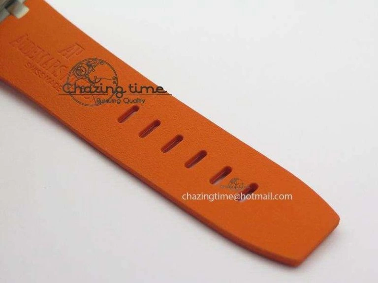Royal Oak Offshore Diver Chronograph Orange JF Best Edition On Orange Rubber Strap A Sporty 5081