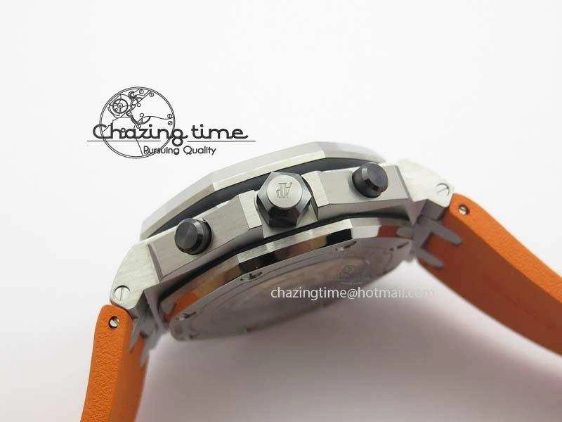 HighPerformance Royal Oak Offshore Diver Chronograph Orange Noob Best Edition On Orange Rubber Strap A 5065