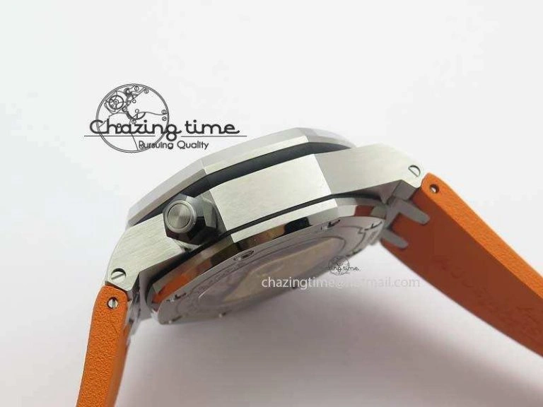 HighPerformance Royal Oak Offshore Diver Chronograph Orange Noob Best Edition On Orange Rubber Strap A 5065