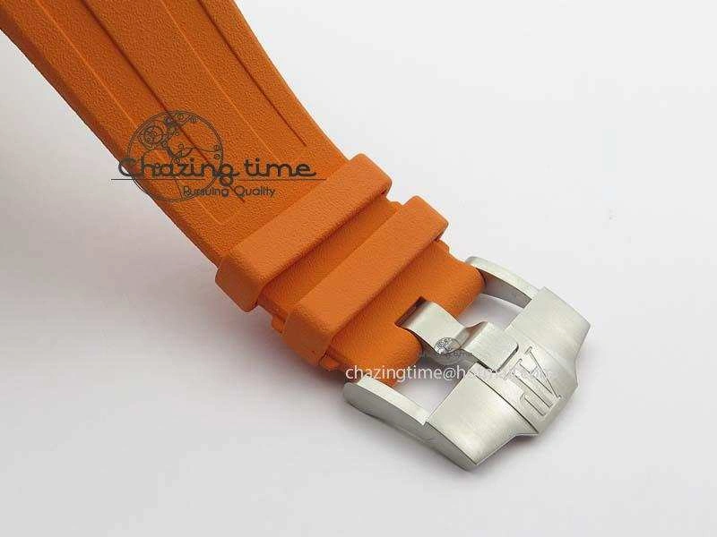 HighPerformance Royal Oak Offshore Diver Chronograph Orange Noob Best Edition On Orange Rubber Strap A 5065