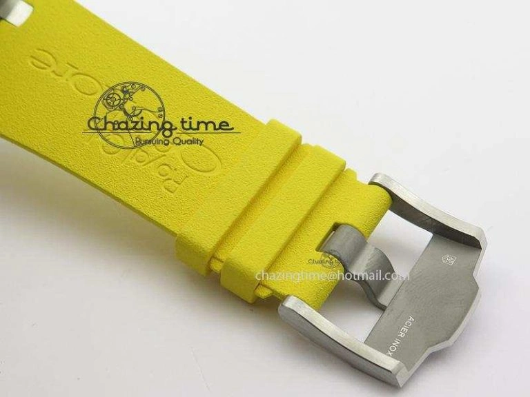 MultiPurpose Royal Oak Offshore Diver Chronograph Yellow JF Best Edition On Yellow Rubber Strap A 5086