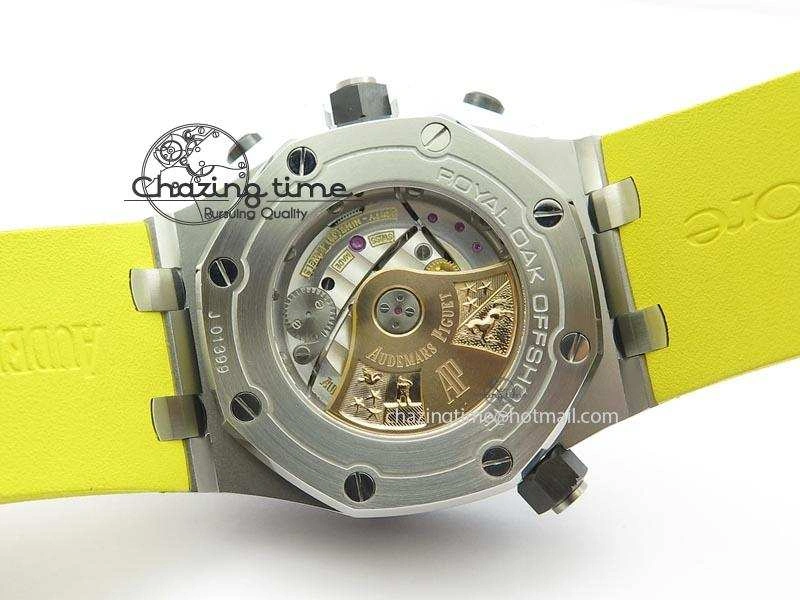 Royal Oak Offshore Diver Chronograph Yellow Noob Best Edition On Yellow Rubber Strap A MultiPurpose 5072