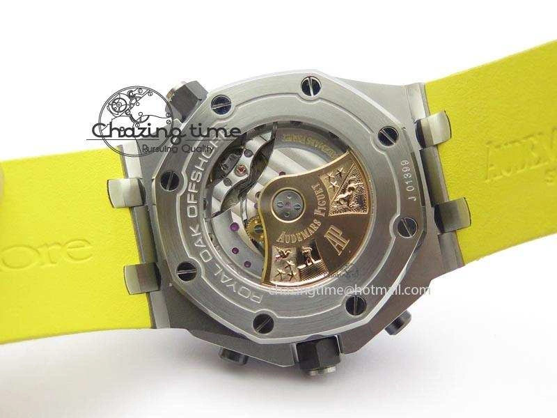 Royal Oak Offshore Diver Chronograph Yellow Noob Best Edition On Yellow Rubber Strap A MultiPurpose 5072