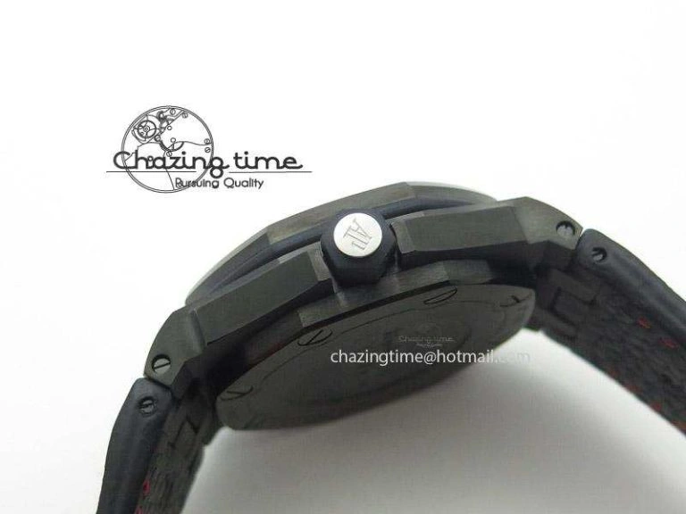 Royal Oak Offshore Diver Ember Limited Edition JF Best Edition On Black Leather Strap A FlexibleFit 5109