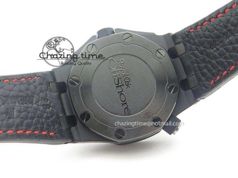 Royal Oak Offshore Diver Ember Limited Edition JF Best Edition On Black Leather Strap A FlexibleFit 5109