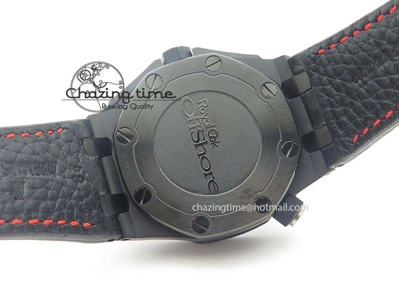 Royal Oak Offshore Diver Ember Limited Edition JF Best Edition On Black Leather Strap A FlexibleFit 5109