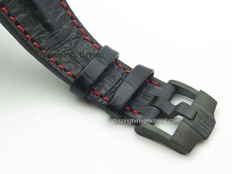 Royal Oak Offshore Diver Ember Limited Edition JF Best Edition On Black Leather Strap A FlexibleFit 5109