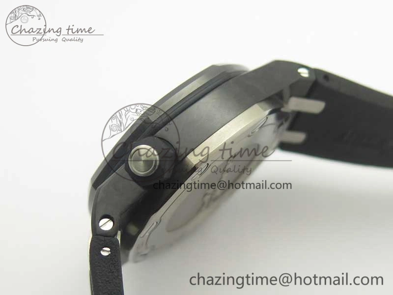 Royal Oak Offshore Diver Forged Carbon 15706 1:1 JF Best Edition on Rubber Strap A3120 V5S Sophisticated 4902
