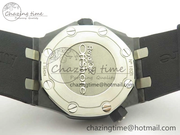 Royal Oak Offshore Diver Forged Carbon 15706 1:1 JF Best Edition on Rubber Strap A3120 V5S Sophisticated 4902