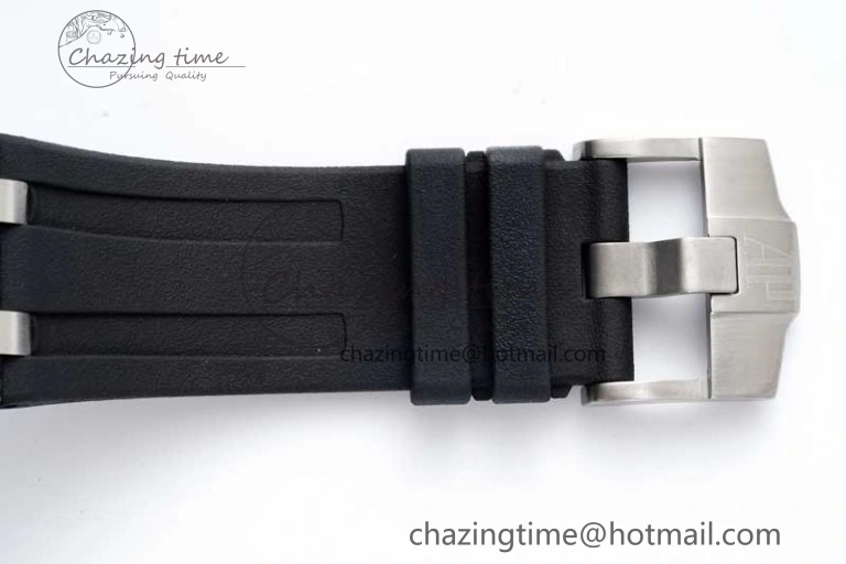 Royal Oak Offshore Diver Forged Carbon IPF Best Edition on Rubber Strap MIYOTA Bold 4731