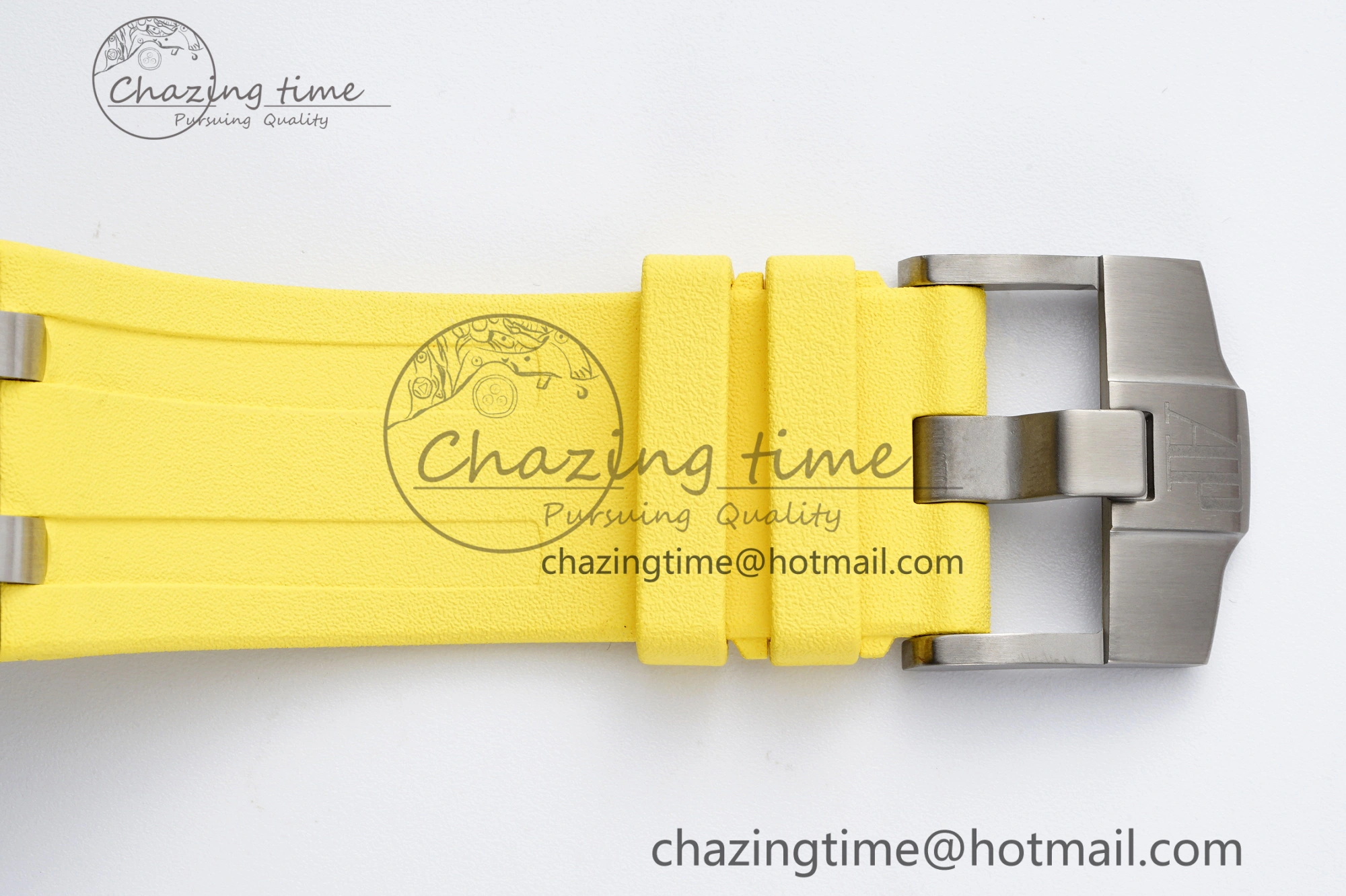 Royal Oak Offshore Diver Forged Carbon IPF Best Edition on Yellow Rubber Strap MIYOTA Trendy 4698