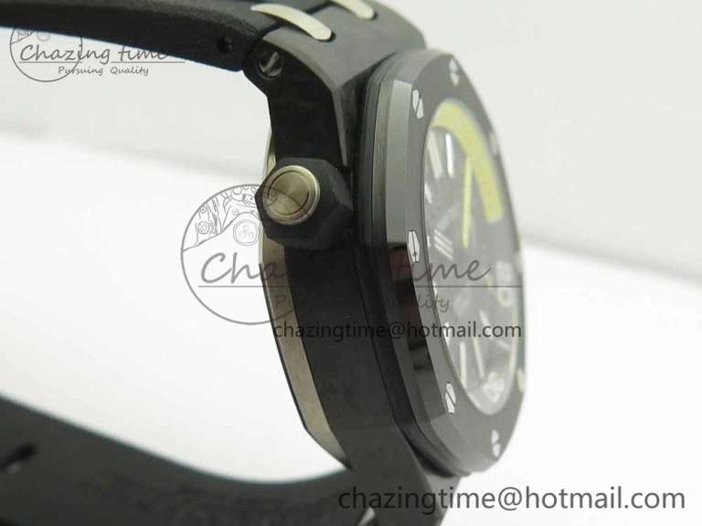 Royal Oak Offshore Diver Forged Carbon XF 1:1 Best Edition on Rubber Strap A2836 V Reliable 4880