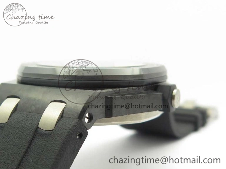 Royal Oak Offshore Diver Forged Carbon XF 1:1 Best Edition on Rubber Strap A2836 V Reliable 4880