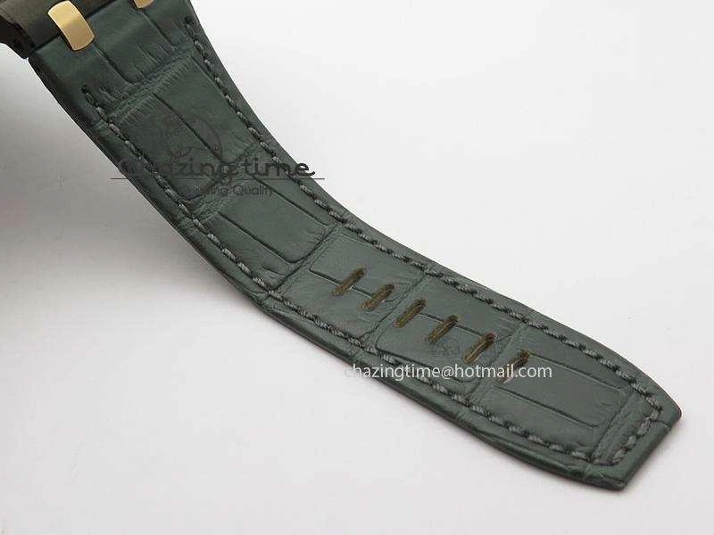 Royal Oak Offshore Diver QEII CUP 2014 JF Best Edition On Leather Strap A3120 V2 ( Free XS Rubber ) Minimalist 5079