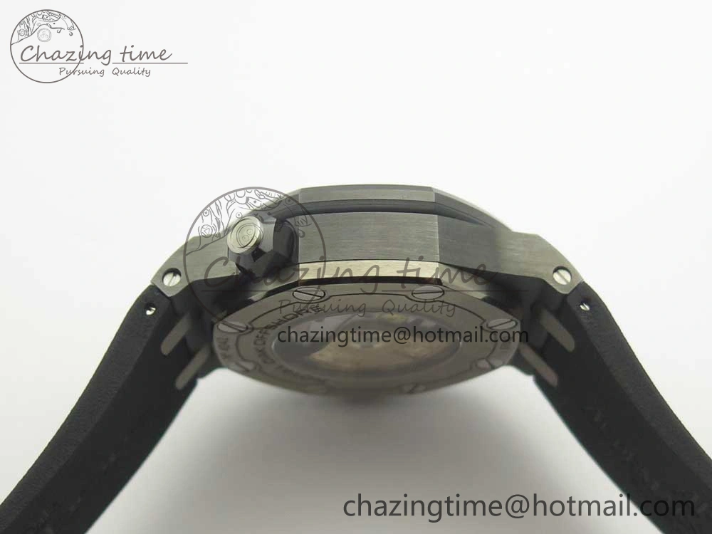 Royal Oak Offshore Diver Real Ceramic JF Best Edition on Rubber Strap A3120 V5S Resilient 4900