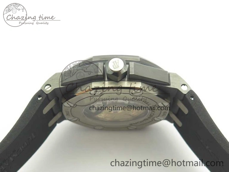 Royal Oak Offshore Diver Real Ceramic JF Best Edition on Rubber Strap A3120 V5S Resilient 4900