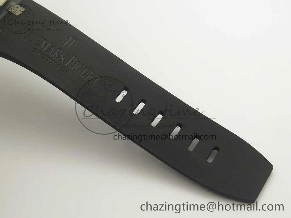 Royal Oak Offshore Diver Real Ceramic JF Best Edition on Rubber Strap A3120 V5S Resilient 4900