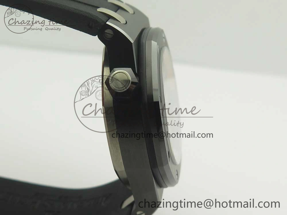 Royal Oak Offshore Diver Real Ceramic JF Best Edition on Rubber Strap A3120 V5S Resilient 4900
