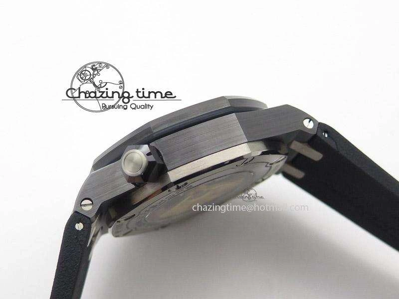 Royal Oak Offshore Diver Real Ceramic Noob Best Edition on Rubber Strap A Attractive 5136