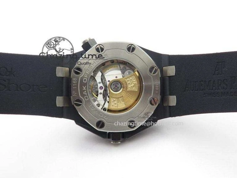 Royal Oak Offshore Diver Real Ceramic Noob Best Edition on Rubber Strap A Attractive 5136