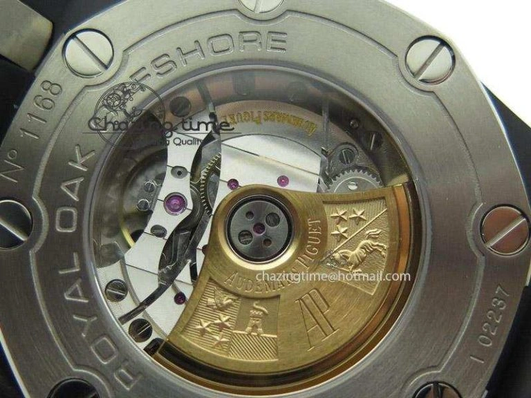 Royal Oak Offshore Diver Real Ceramic Noob Best Edition on Rubber Strap A Attractive 5136