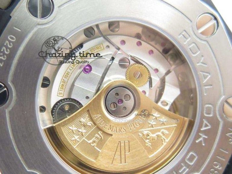 Royal Oak Offshore Diver Real Ceramic Noob Best Edition on Rubber Strap A Attractive 5136