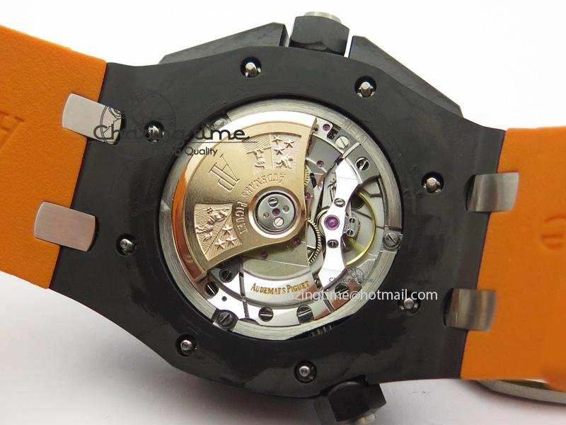 Royal Oak Offshore Diver Real Ceramic V6F Best Edition On Orange Rubber Strap A EasyCare 5090
